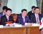 参議院ODA特別委員会でモンゴル議員団と懇談
