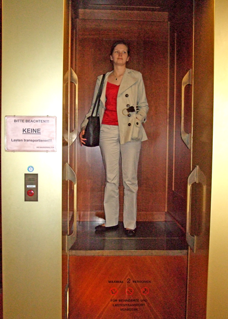 ドイツ外務省のエレベーター