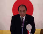 (社)全国和裁団体連合会関東ブロック証書授与式に日本和裁教師協議会名誉会長として出席、祝辞