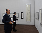 日本書道美術院展(日書展)が上野の東京美術館で開催